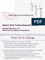 Generic Wind Turbine-Generator Models