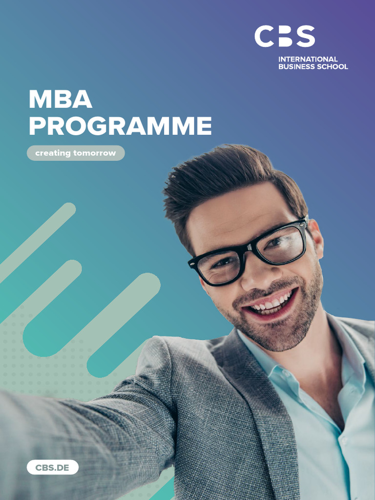CBS_MBA-Broschuere_en | PDF | Academic Degree | Master Of Business ...