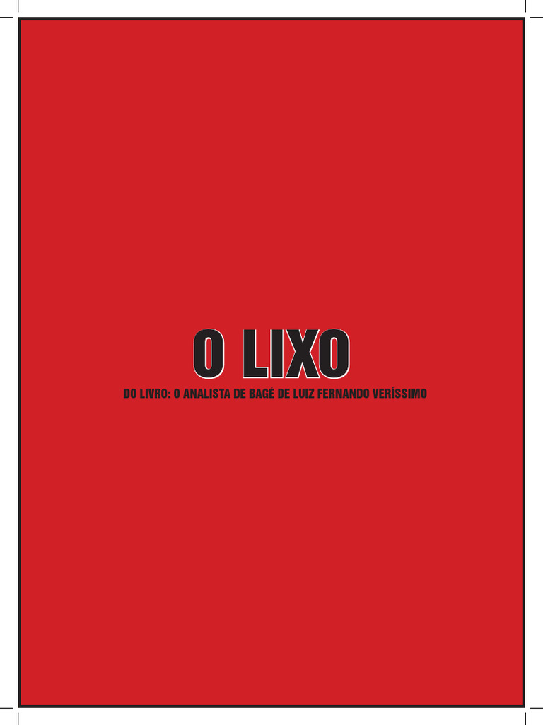 HQ O Lixo Luiz Fernando Verissimo | PDF