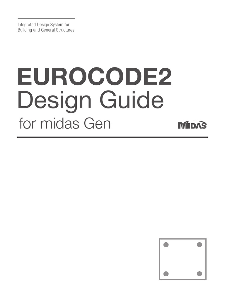 Eurocode2 Design Guide For Midas Gen - Final | PDF | Strength Of ...
