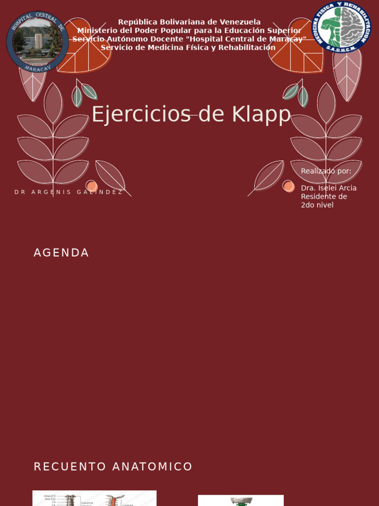 Ejercicios de Klapp para Escoliosis | PDF | La columna vertebral ...