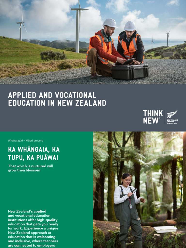 New Zealand Applied Learning and Vocational Education Brochure - June ...