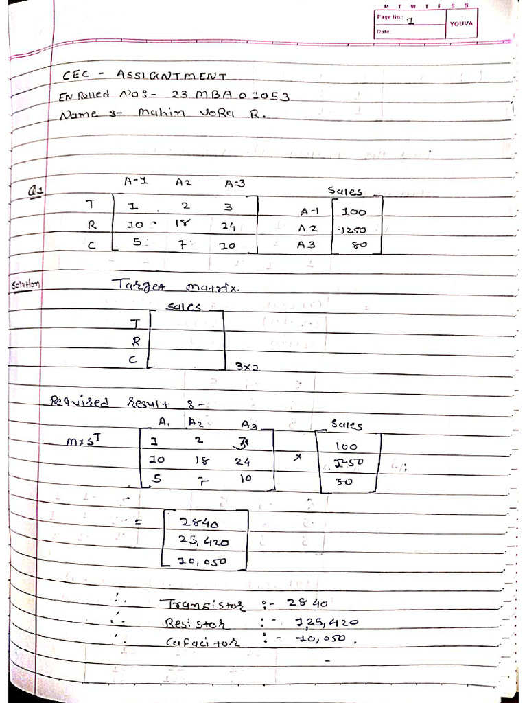 BM Assignment | PDF