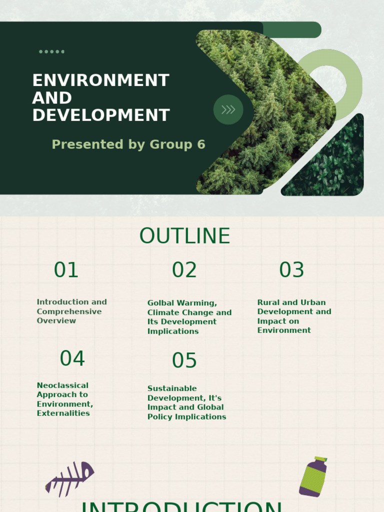 Environment and Development Challenges | PDF | Sustainability | Climate ...