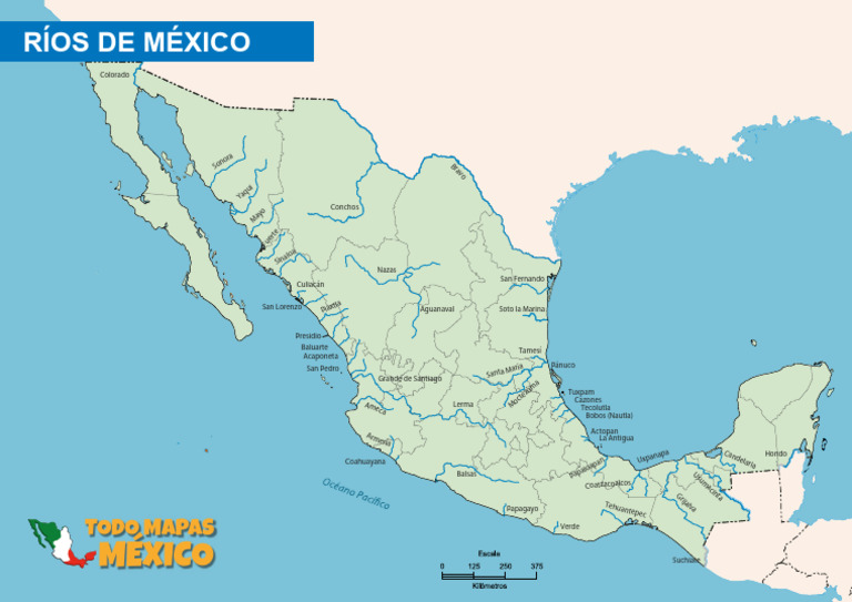 Principales Ríos de México | PDF