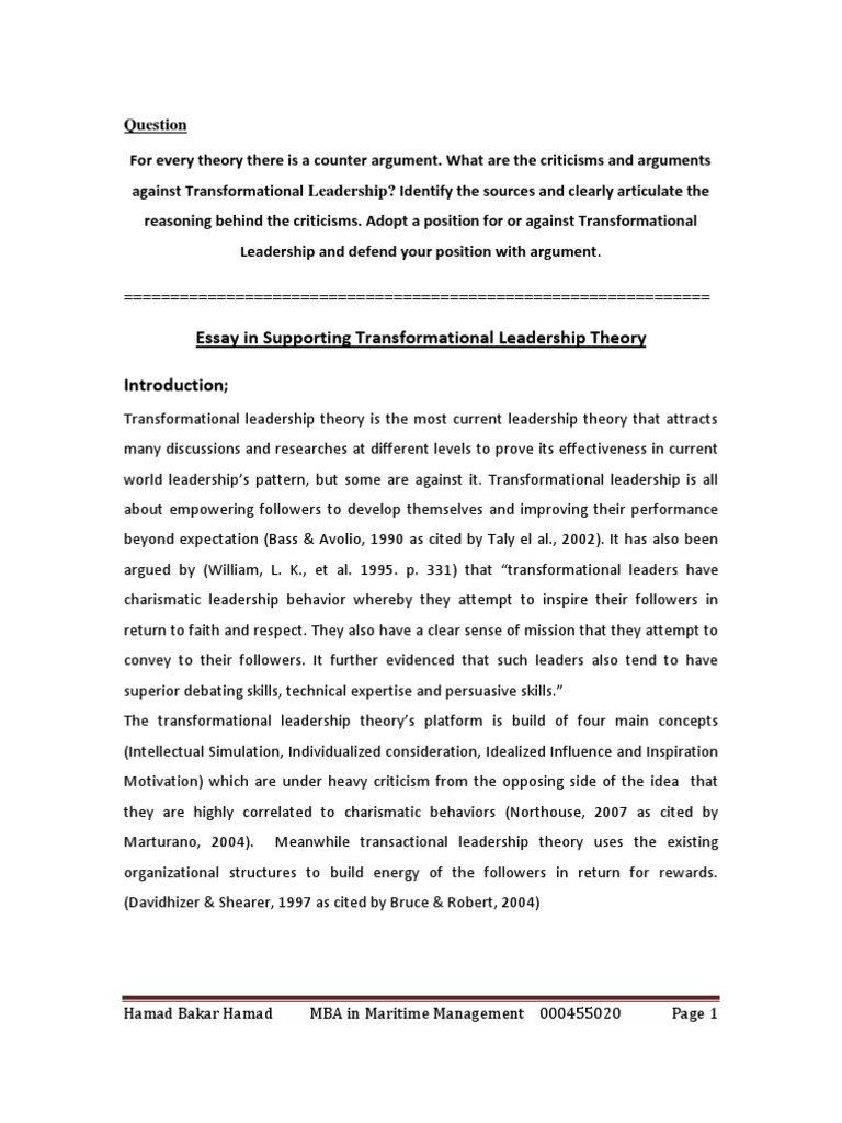 how to write a leadership essay x factor