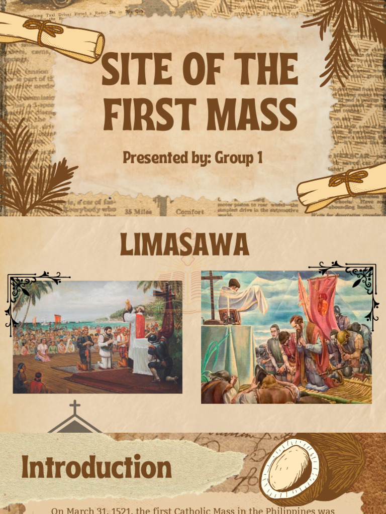 First Catholic Mass in Limasawa, 1521 | PDF