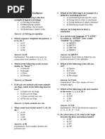 Mental Ability Questions with Answers | PDF