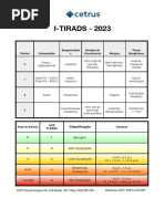 Avaliação TI-RADS para Nódulos Tireoideanos | PDF