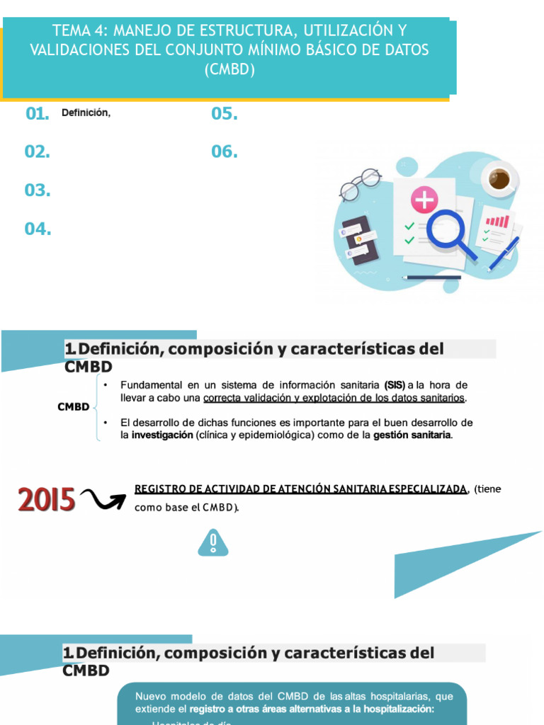 Marcador POA1 en el CMBD | PDF | Hospital | Medicina de Cuidados Intensivos