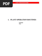 9711 Plant Operation Routines