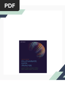 Multivariate Data Analysis 8th Edition Edition Joseph F. Hair - Download the ebook now and read anytime, anywhere