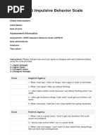 SAPAS Personality Disorder Screening Tool | PDF