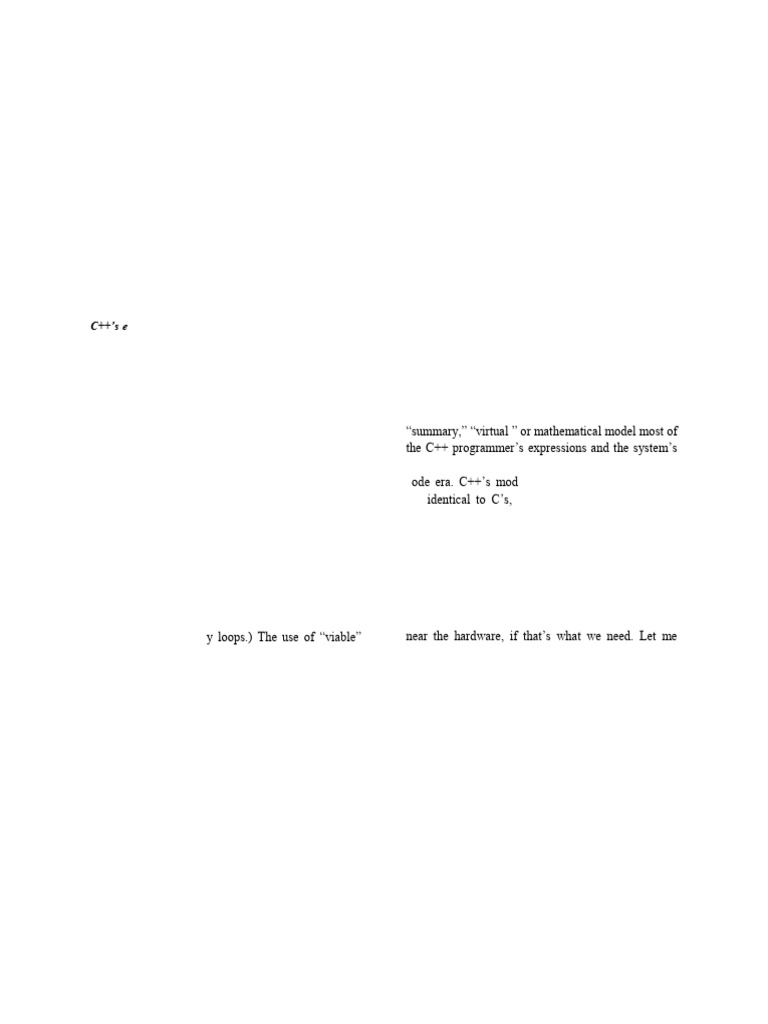 Review Paper On C++: Assistant Professor | PDF | C++ | Pointer ...