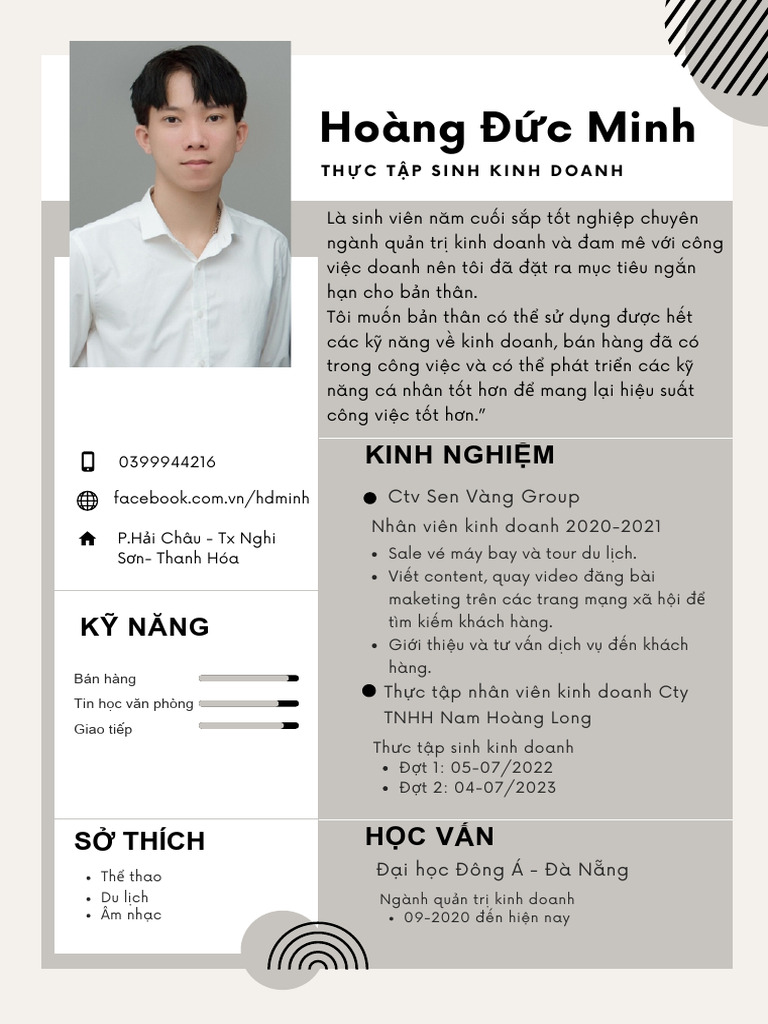 Cvkinhdoanh | PDF