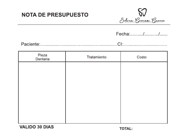 Nota de Pre. | PDF