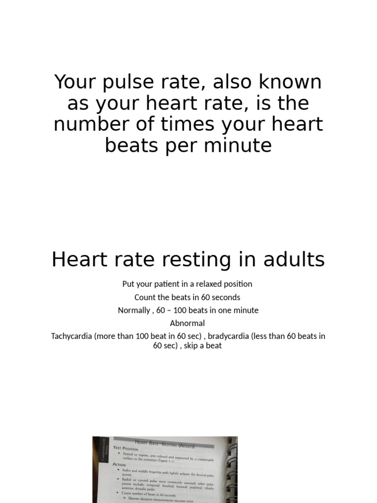 Understanding Heart Rate And Blood Pressure Pdf Heart Blood Pressure