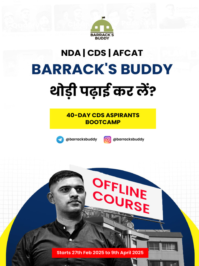 40-Day CDS Training Program Overview | PDF | Clothing