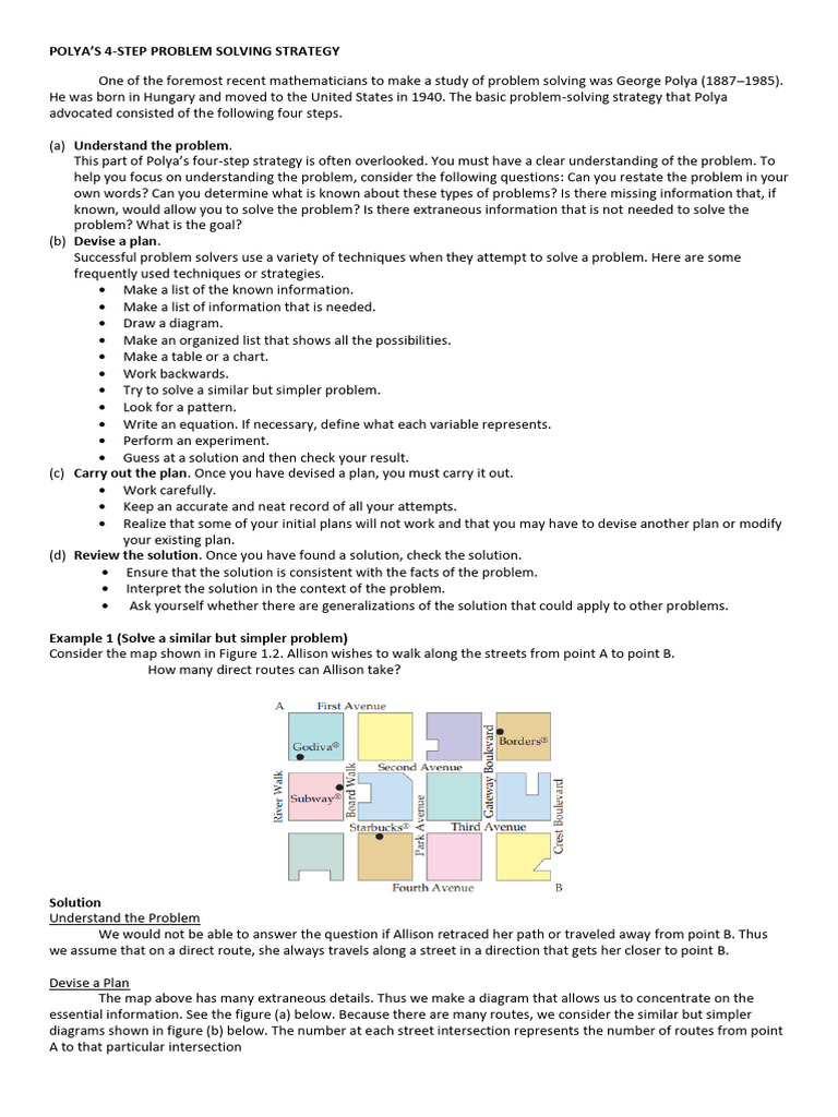 Problem Solving Strategies With Examples | PDF | Decimal | Mathematics