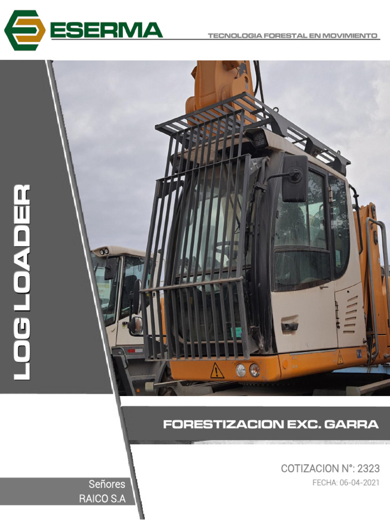 Cotización Garra Forestal R924 Chile | PDF