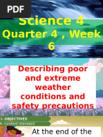 Weather Characteristics for Grade 4 | PDF | Atmosphere Of Earth | Weather