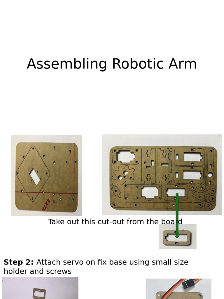 Robotic Arm Assembly Instructions | PDF