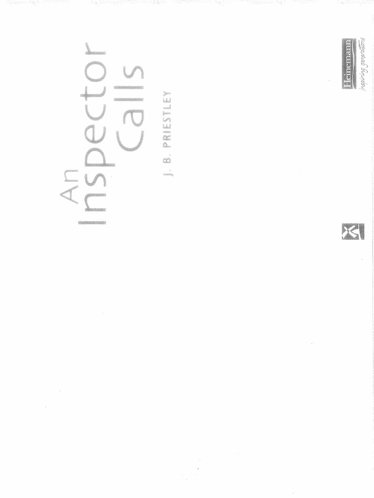 An Inspector - 202104131915 | PDF