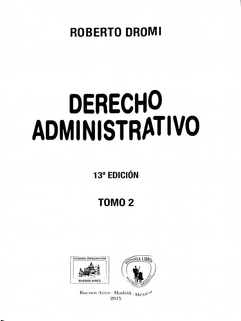 Dromi - Derecho Administrativo - PÃ¡g.85-109-2-28 | PDF | Propiedad ...