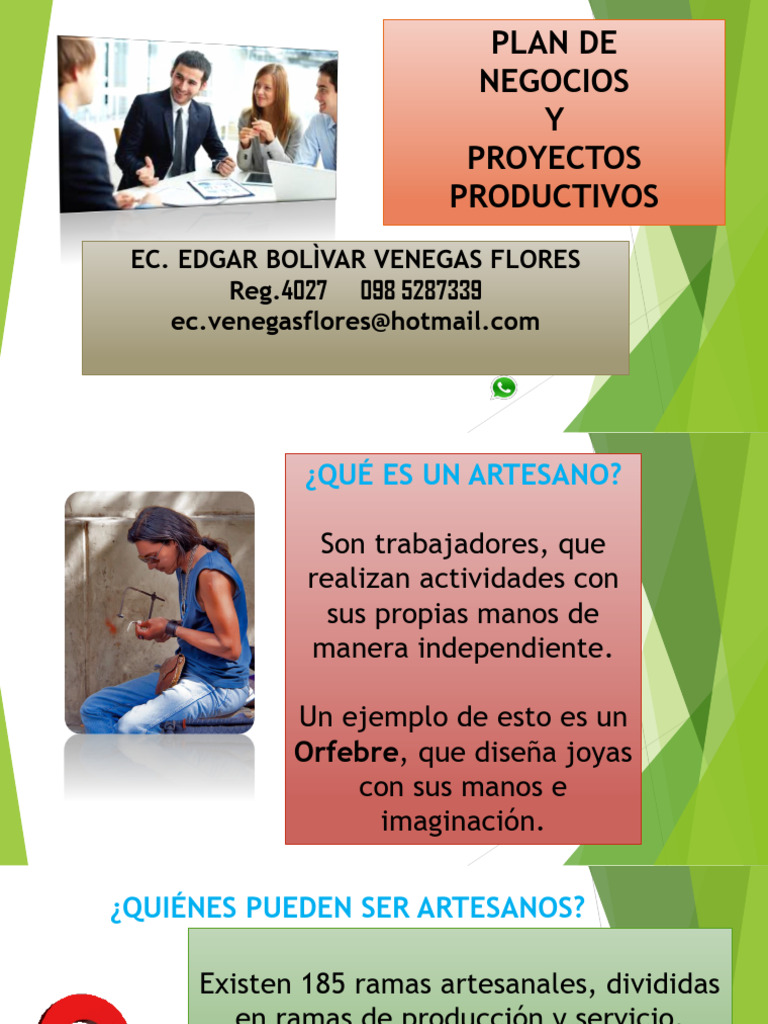 Plan de Negocios para Artesanos | PDF | Mercado (economía) | Los ...