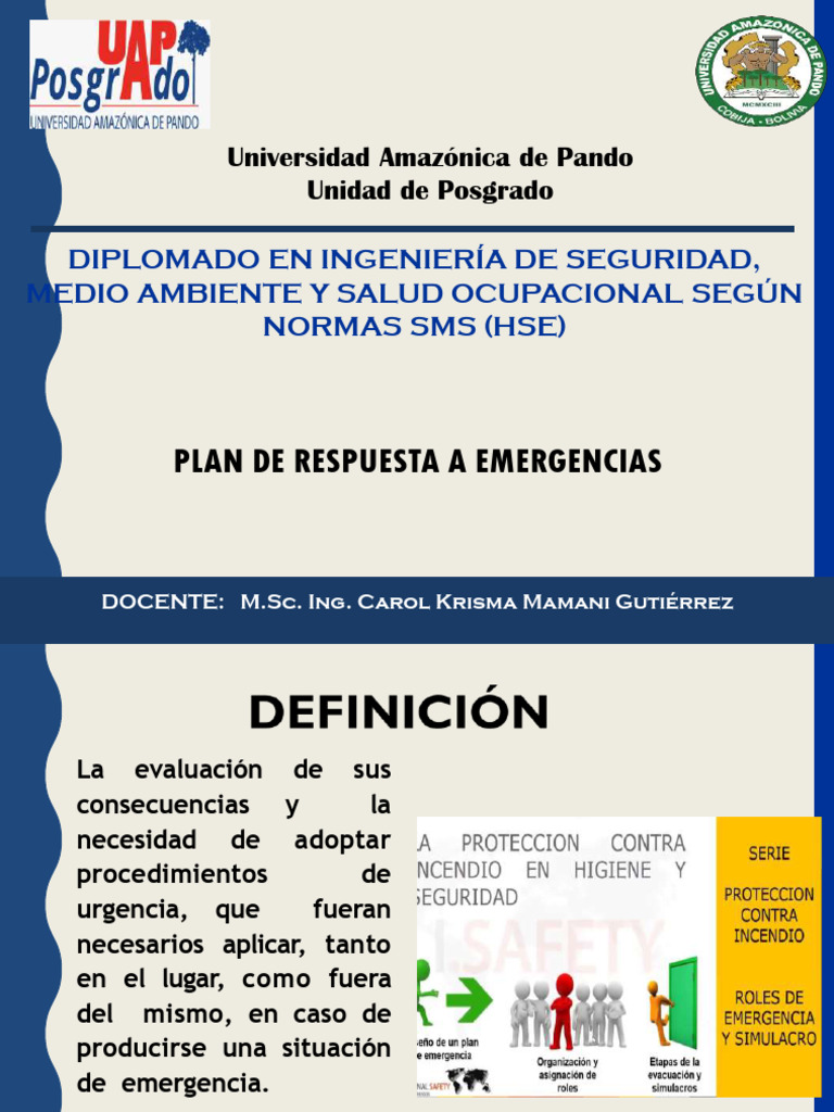 6 Plan - de - Emergencias - y - Evacuacion Vgersion 2 | PDF | Riesgo ...
