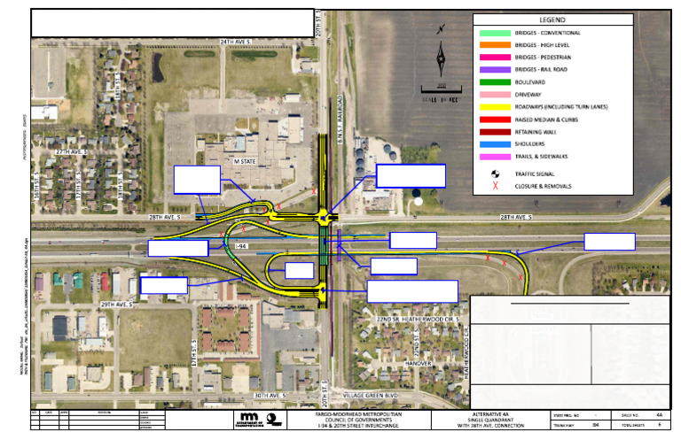 Single Quadrant Interchange Proposal | PDF | Traffic | Intersection (Road)