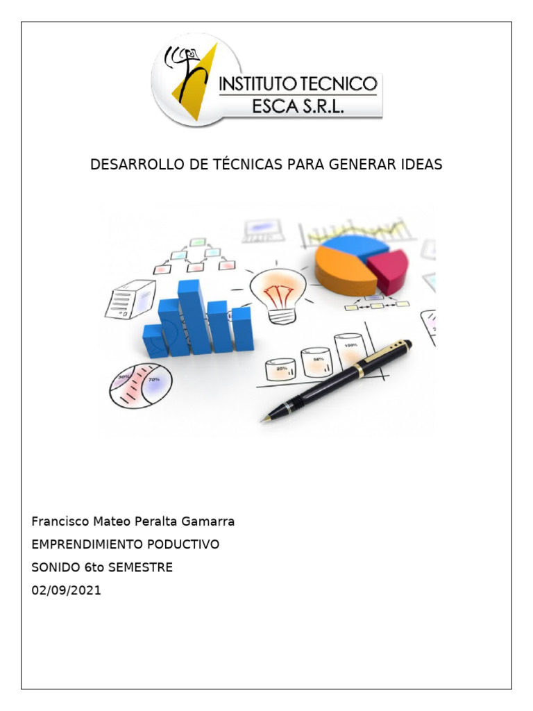 Desarrollo de Técnicas para Genera Ideas | PDF | Analogía | Mente