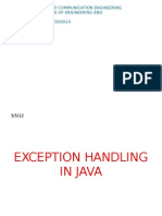 Exception Handling in Java-Ishan Ghosh