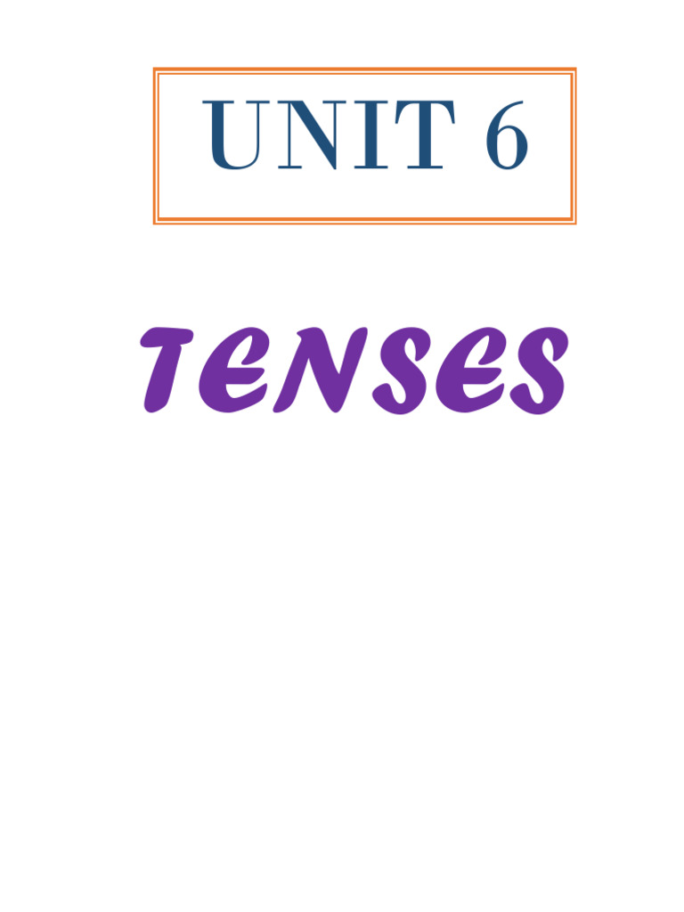 Comprehensive Guide to English Tenses | PDF