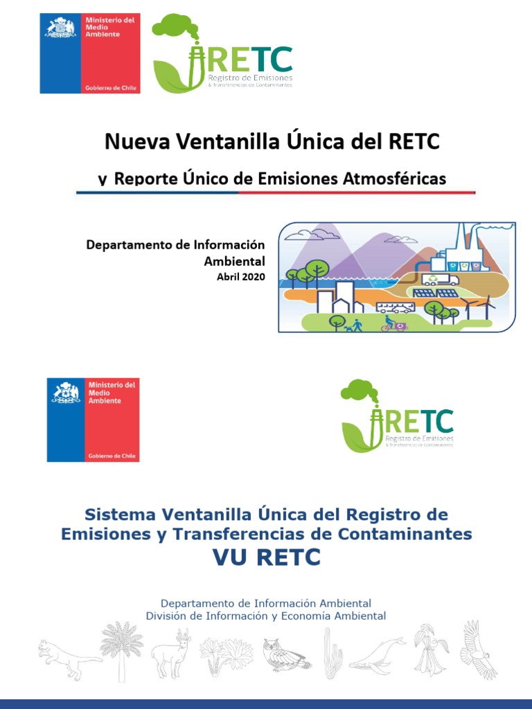 Nueva Ventanilla Única del RETC | PDF