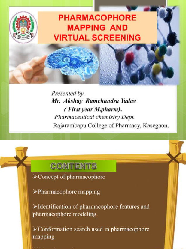 Pharmacophore Mapping and Virtual Screening Computer Aided Drug Design ...