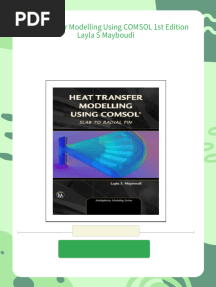 Heat Transfer Modelling Using COMSOL 1st Edition Layla S Mayboudi - The ebook with rich content is ready for you to download