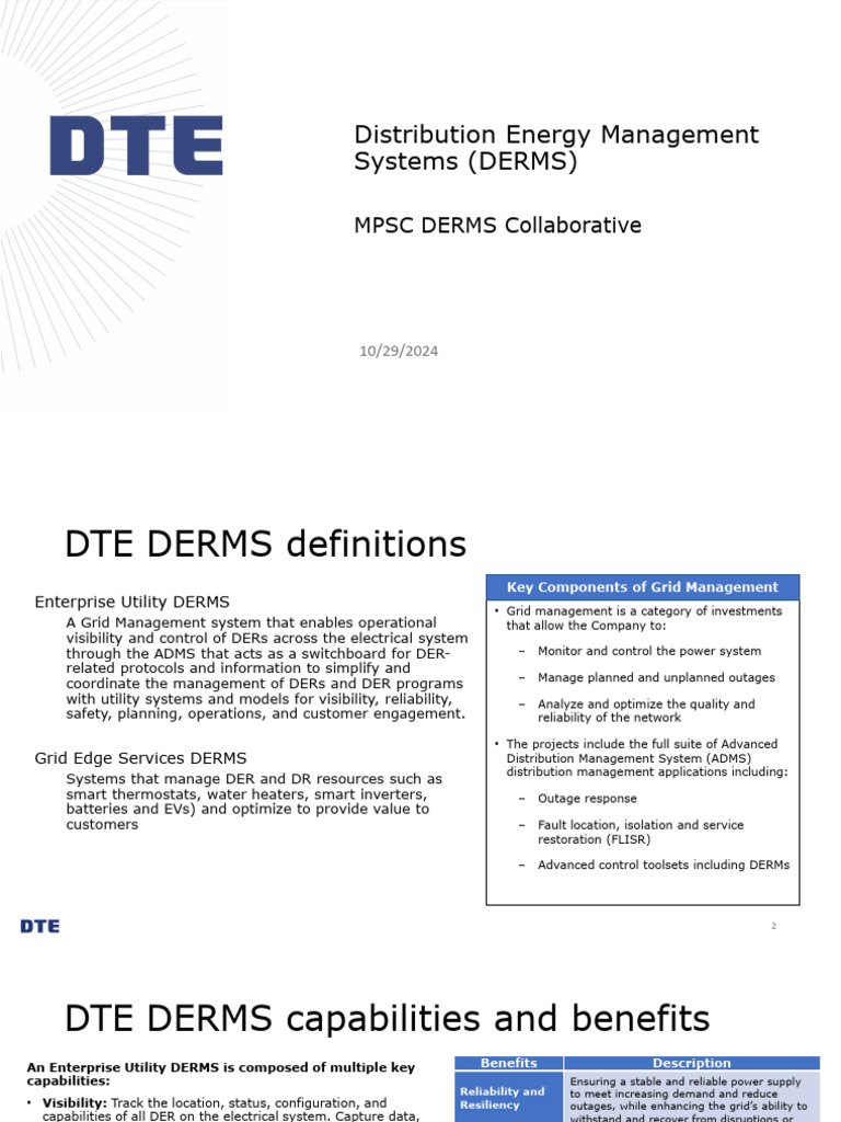 Optimizing Distribution Energy Management Systems | PDF | Electrical Grid