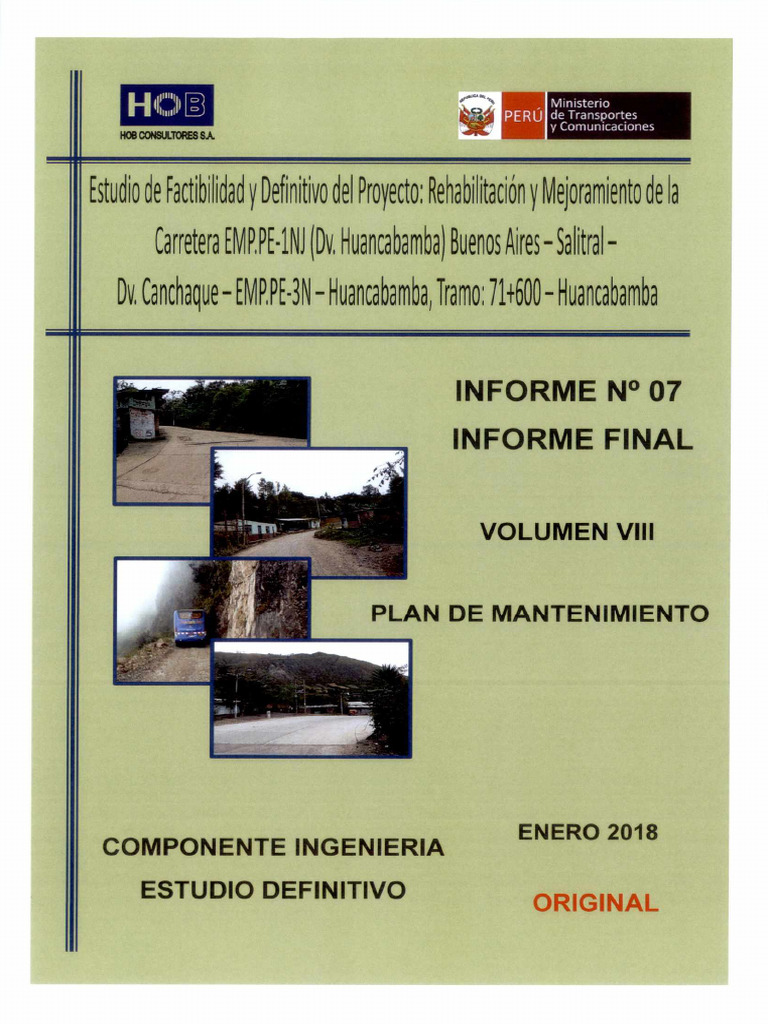 Plan de Mantenimiento | PDF