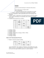 Timestamp Based Protocol