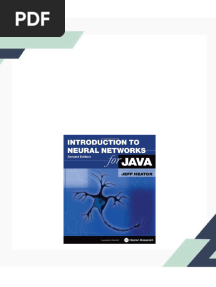 Introduction to Neural Networks with Java 2nd Edition Jeff Heaton - Download the full ebook version right now