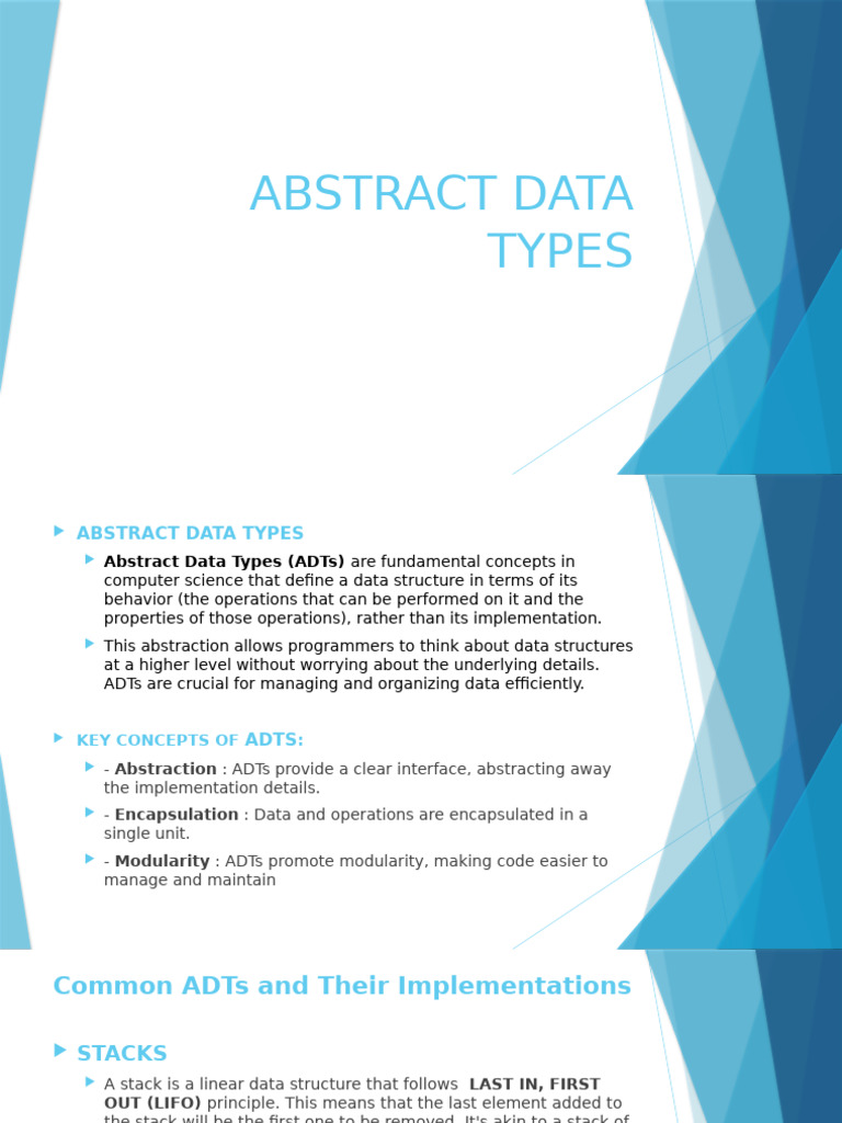 Abstract Data Types Group 1 | PDF | Queue (Abstract Data Type ...