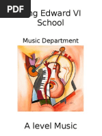 A Level Music Student Guide 2012