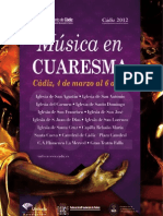 Música en Cuaresma