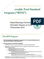 U.S. Renewable Fuel Standard Program (RFS2)