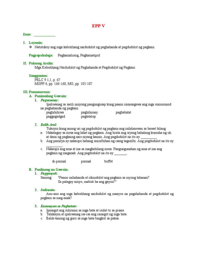 EPP 5 4th Rating | PDF