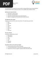Grade 5 Geography Term 2 Summaries | PDF | River | Plateau