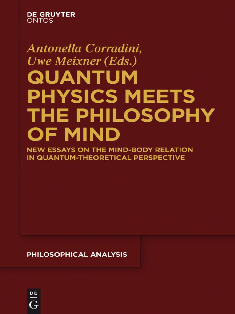 Quantum Physics Meets The Philosophy of Mind 2014 | PDF | Experience ...