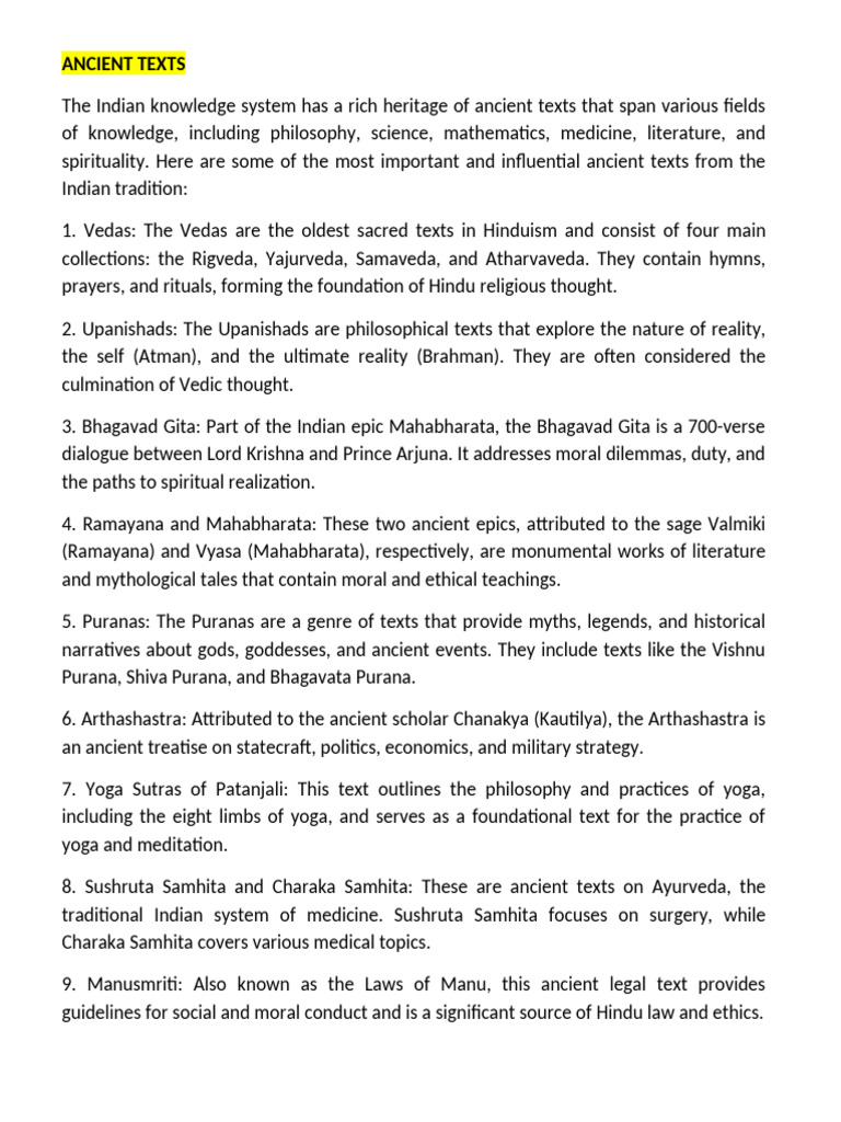Six Vedas Overview and Insights | PDF | Vedas | Brahman