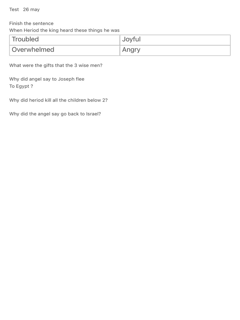 Test 26 May | PDF